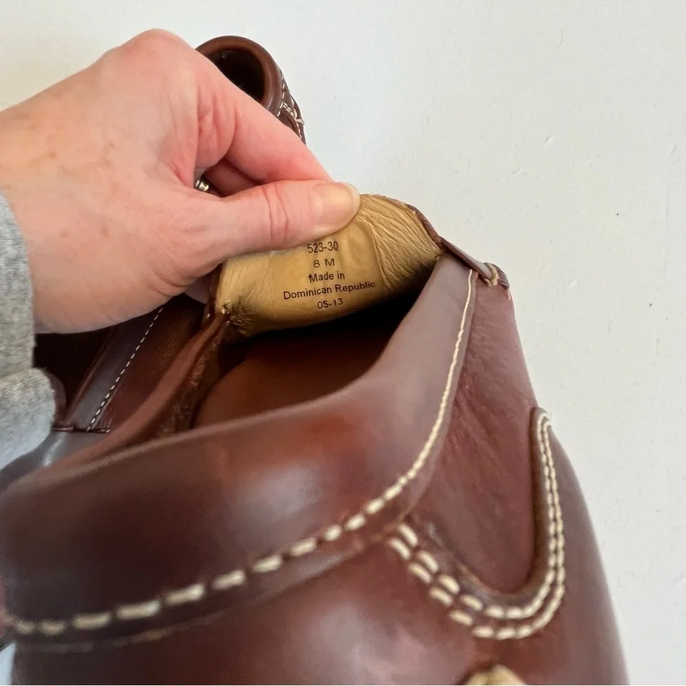 The Homes Store Brown Leather Loafers Size 8M